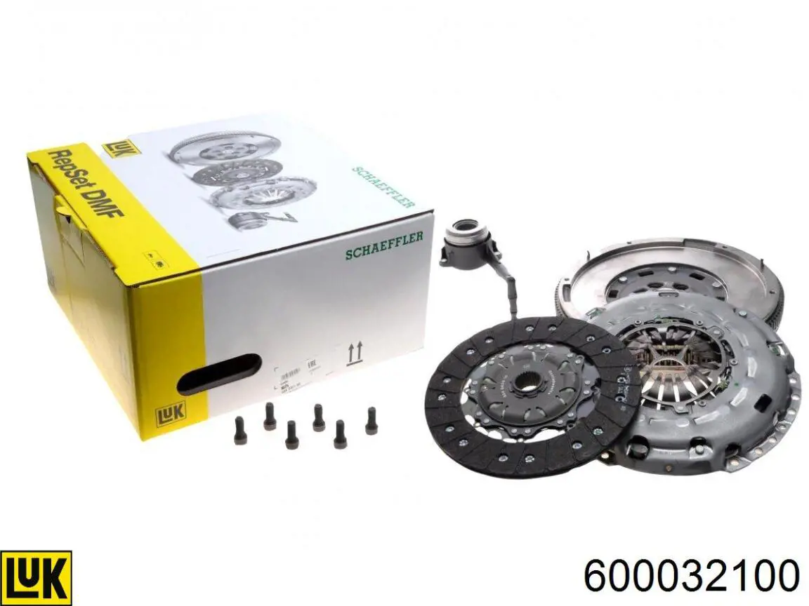 Zestaw sprzęgła (3 części) LUK 600032100 cena, od 575,83 USD