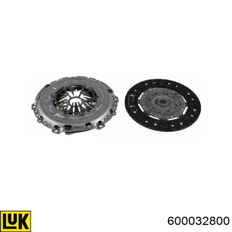 Zestaw sprzęgła (3 części) LUK 600032800 cena, od 594,75 USD
