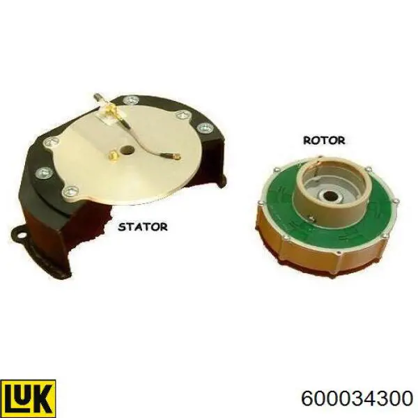 Zestaw sprzęgła (3 części) LUK 600034300 cena, od 1042,69 USD