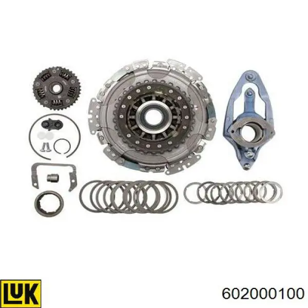 Do koszyka 602000100 LUK Zestaw sprzęgła (3 części)