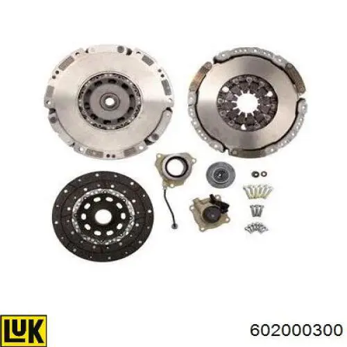 Zestaw sprzęgła (3 części) LUK 602000300 cena, od 1042,91 USD