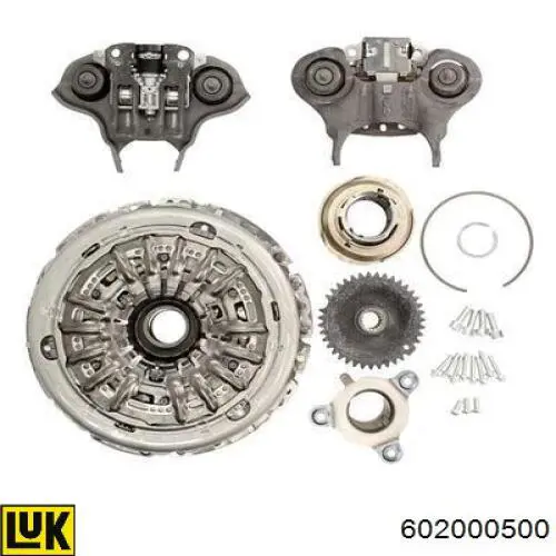 Do koszyka 602000500 LUK Zestaw sprzęgła (3 części)