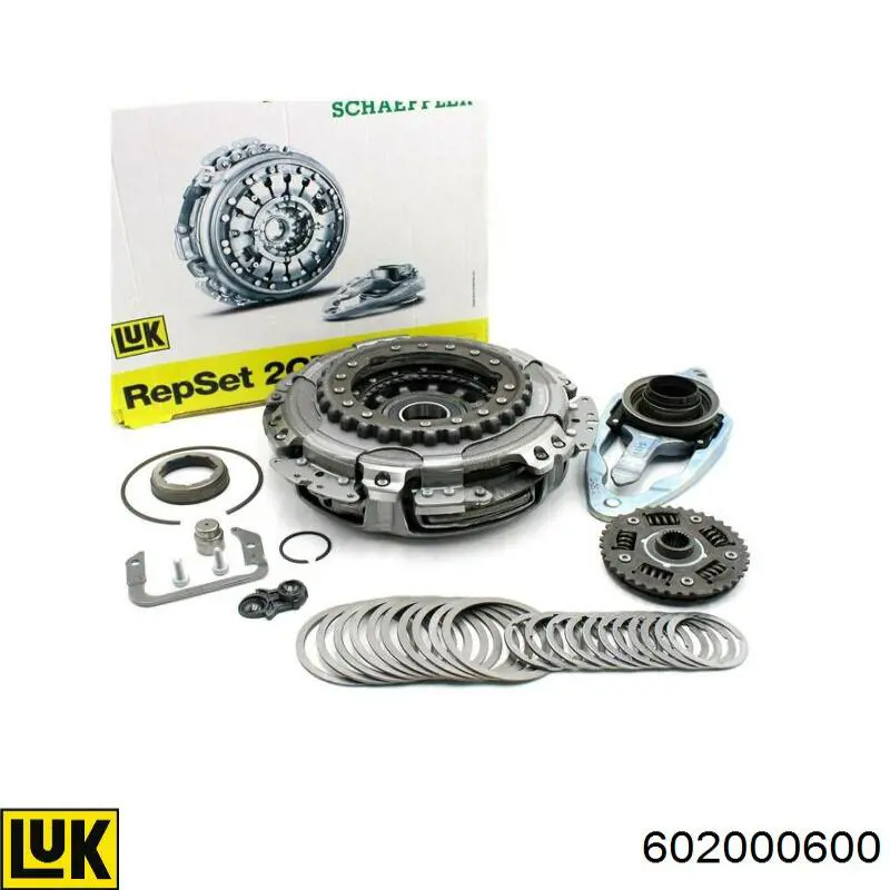 Zestaw sprzęgła (3 części) INA 602000600 cena, od 641,58 USD