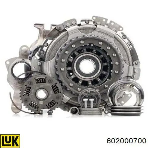 Do koszyka 602000700 LUK Zestaw sprzęgła (3 części)