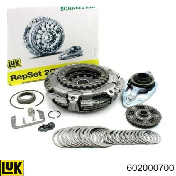 Do koszyka 602000700 LUK Zestaw sprzęgła (3 części)