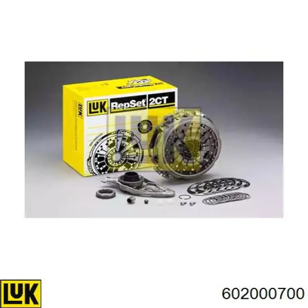 Do koszyka 602000700 LUK Zestaw sprzęgła (3 części)