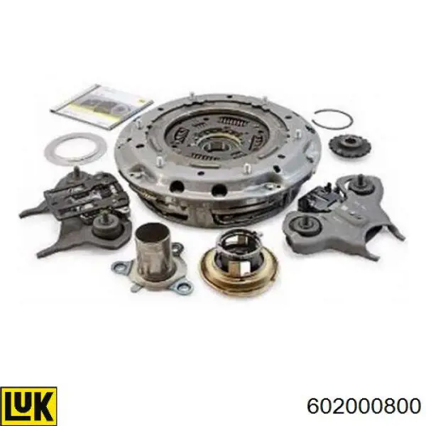 Do koszyka 602000800 LUK Zestaw sprzęgła (3 części)