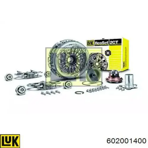 Zestaw sprzęgła (3 części) LUK 602001400 cena, od 516,99 USD