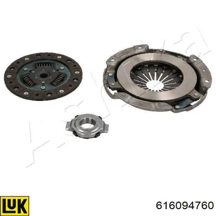 Do koszyka 616094760 LUK Zestaw sprzęgła (3 części)