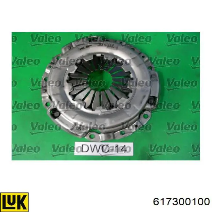 Zestaw sprzęgła (3 części) LUK 617300100 cena, od 71,04 USD