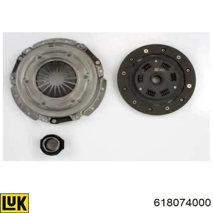Zestaw sprzęgła (3 części) 618074000 LUK