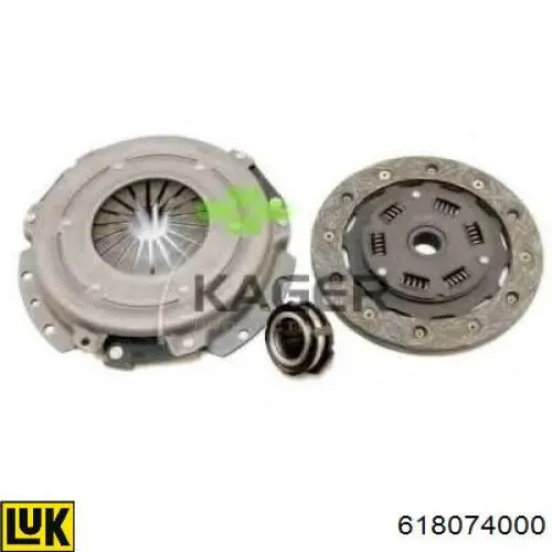 Do koszyka 618074000 LUK Zestaw sprzęgła (3 części)