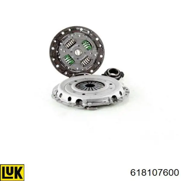 Zestaw sprzęgła (3 części) 618107600 LUK