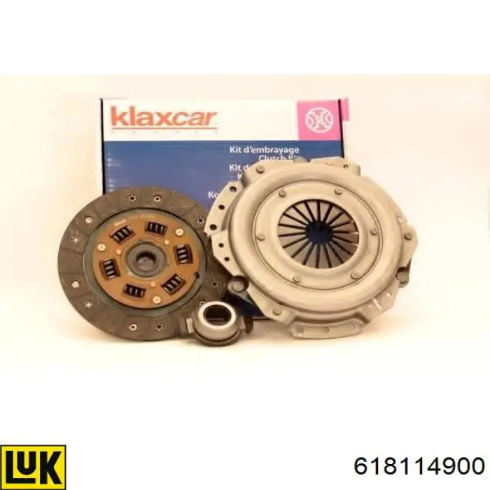 Zestaw sprzęgła (3 części) LUK 618114900