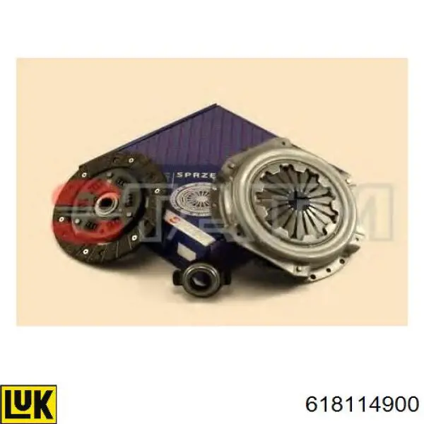 Zestaw sprzęgła (3 części) LUK 618114900 cena, od 93,89 USD