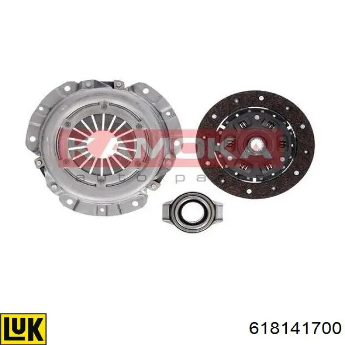 618141700 LUK Zestaw sprzęgła (3 części)
