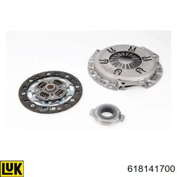 Do koszyka 618141700 LUK Zestaw sprzęgła (3 części)