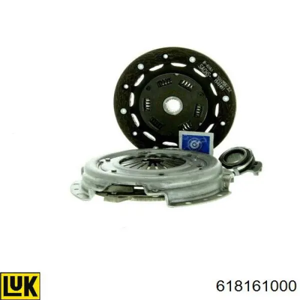 Zestaw sprzęgła (3 części) 618161000 LUK
