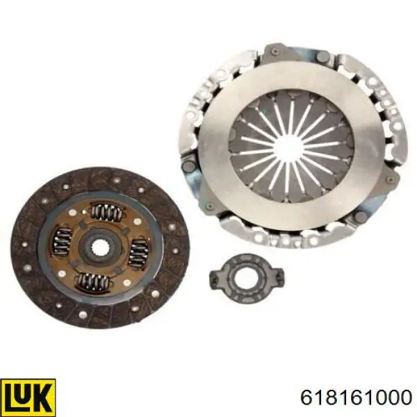 Zestaw sprzęgła (3 części) 618161000 LUK