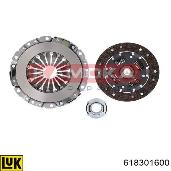 Zestaw sprzęgła (3 części) LUK 618301600 cena, od 86,98 USD