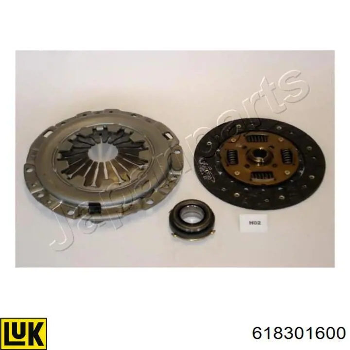 618301600 LUK Zestaw sprzęgła (3 części)