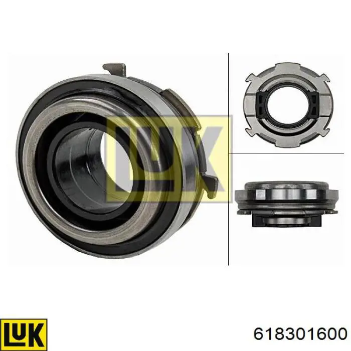 Zestaw sprzęgła (3 części) 618301600 LUK