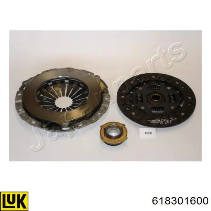 618301600 LUK Zestaw sprzęgła (3 części)