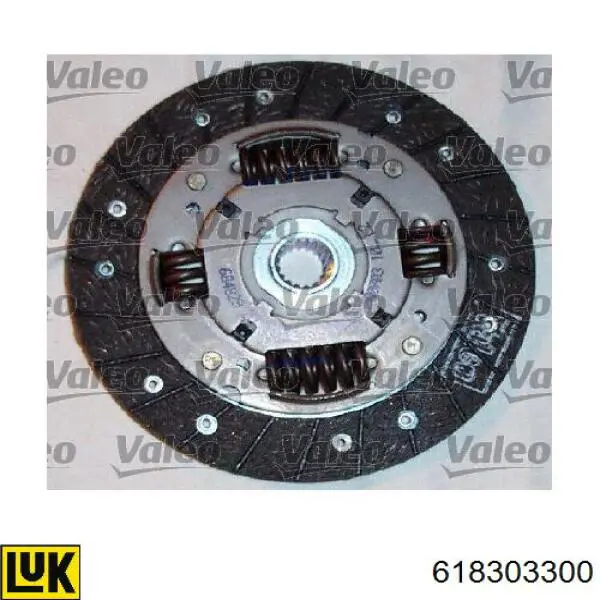 Zestaw sprzęgła (3 części) LUK 618303300 cena, od 107,68 USD