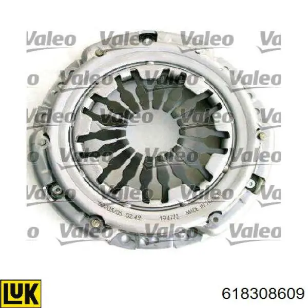 Zestaw sprzęgła (3 części) LUK 618308609 cena, od 115,81 USD