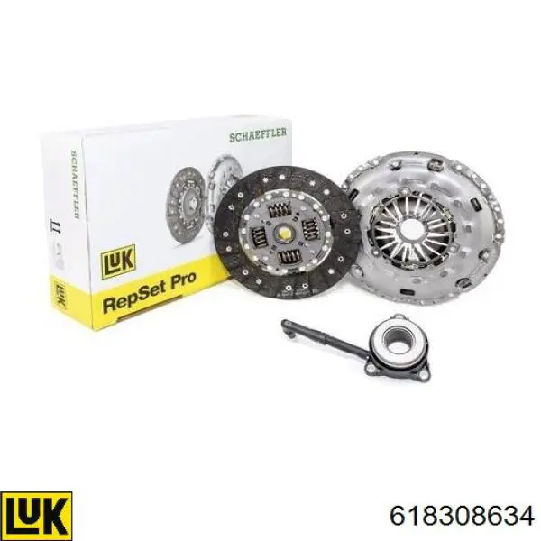 618308634 LUK Zestaw sprzęgła (3 części)