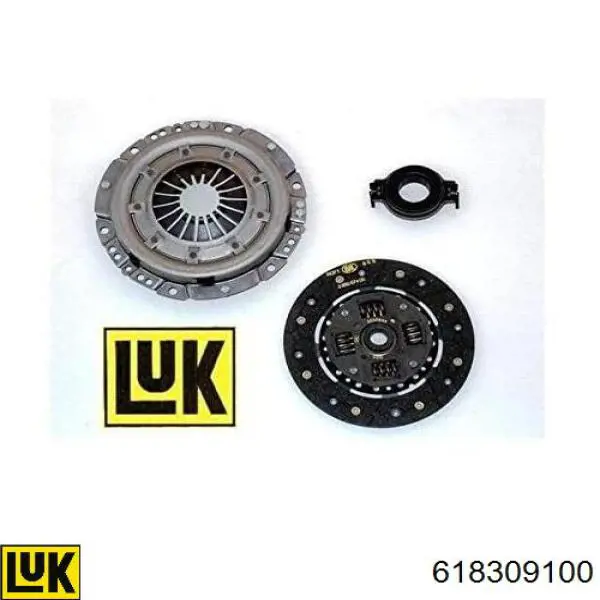 Do koszyka 618309100 LUK Zestaw sprzęgła (3 części)