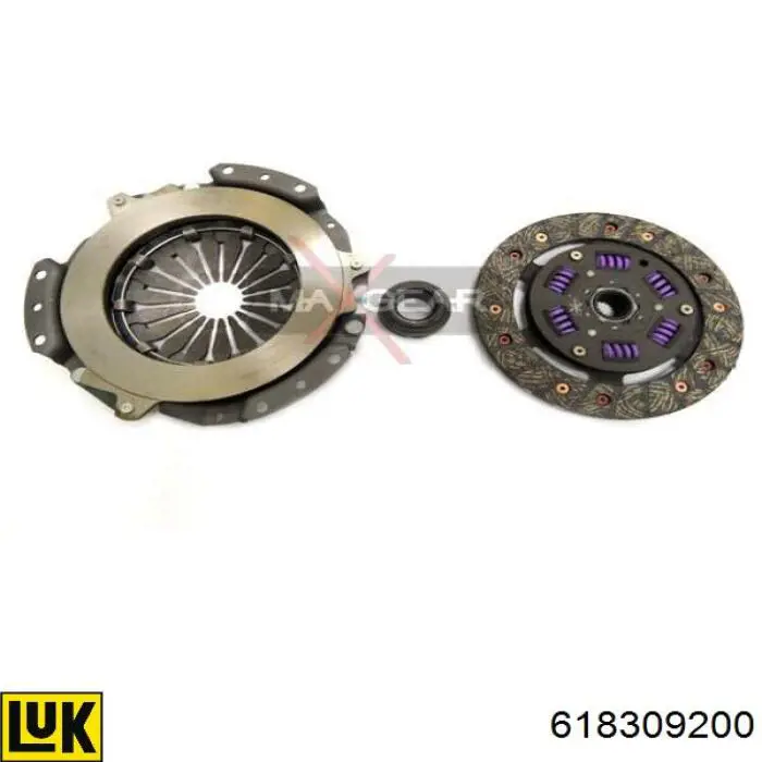 Zestaw sprzęgła (3 części) LUK 618309200 cena, od 105,66 USD