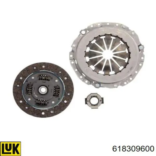 618309600 LUK Zestaw sprzęgła (3 części)