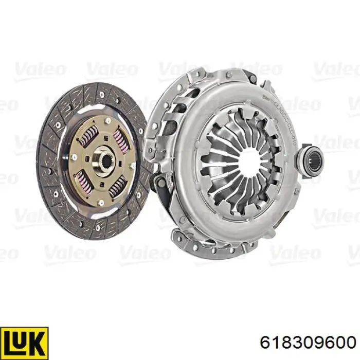 Zestaw sprzęgła (3 części) LUK 618309600