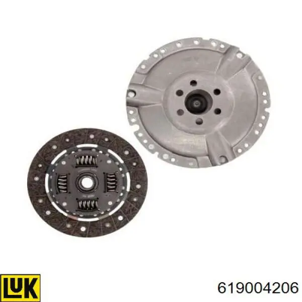 619004206 LUK Zestaw sprzęgła (3 części)