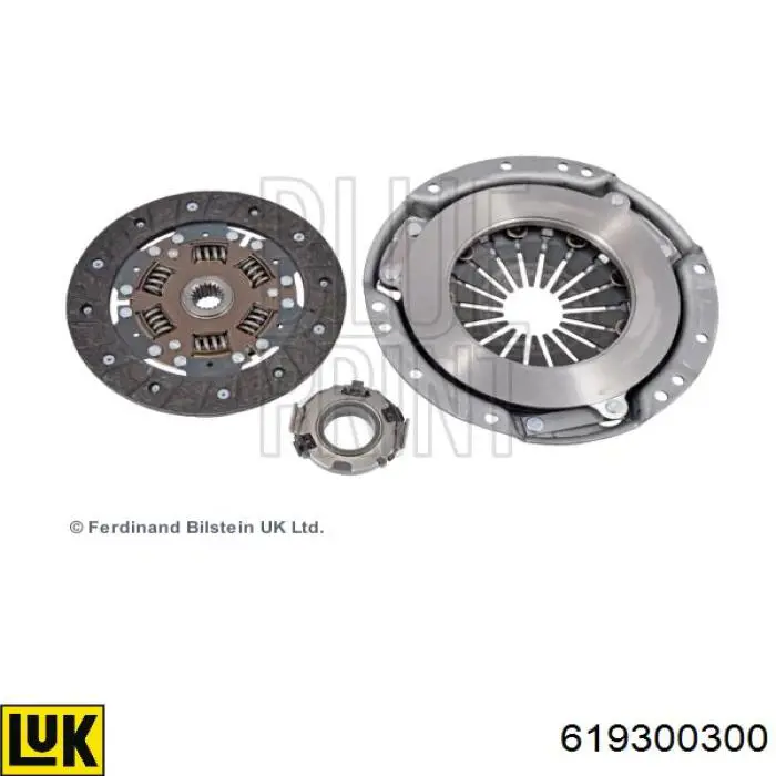 619300300 LUK Zestaw sprzęgła (3 części)
