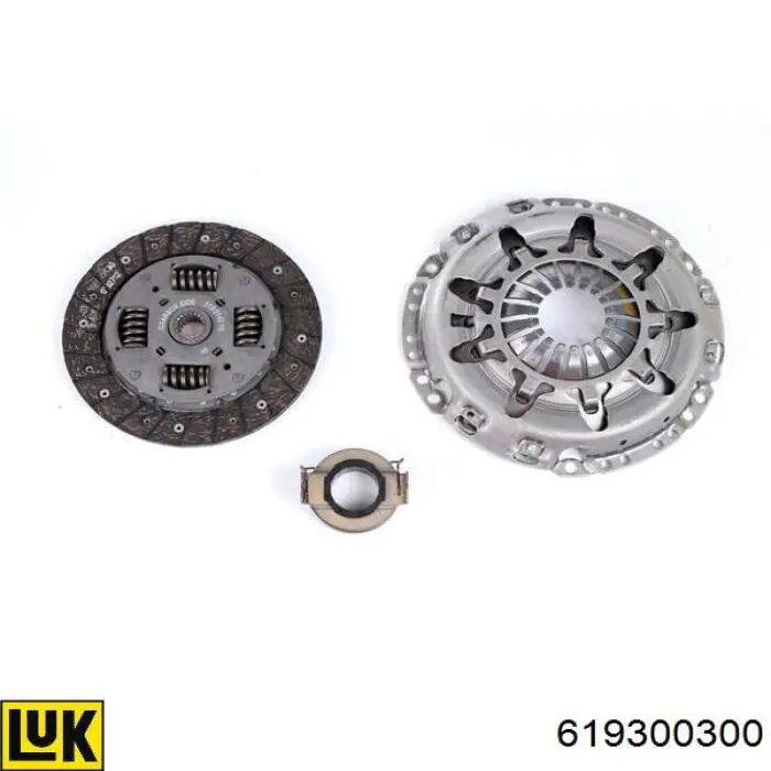619300300 LUK Zestaw sprzęgła (3 części)