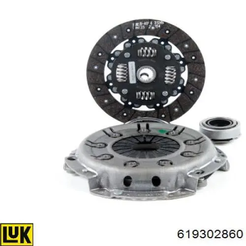 Zestaw sprzęgła (3 części) LUK 619302860 cena, od 141,77 USD