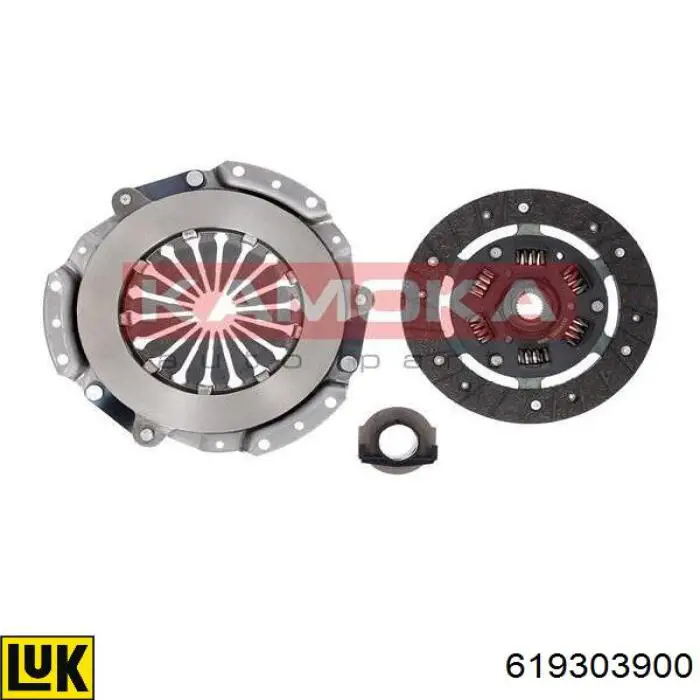 Do koszyka 619303900 LUK Zestaw sprzęgła (3 części)