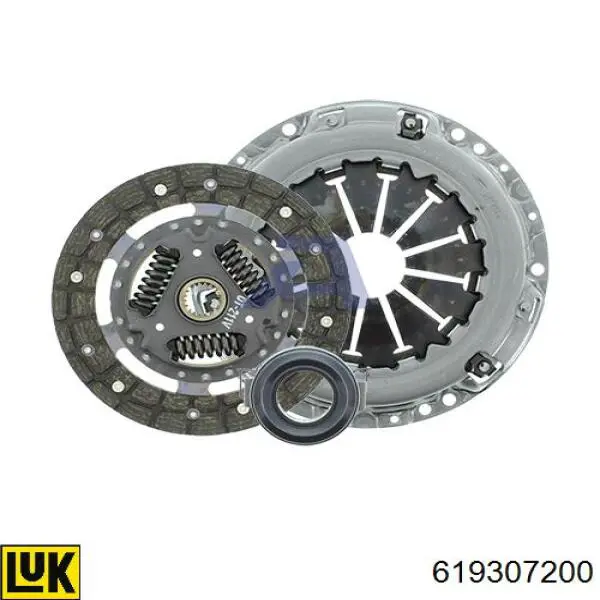 Zestaw sprzęgła (3 części) 619307200 LUK