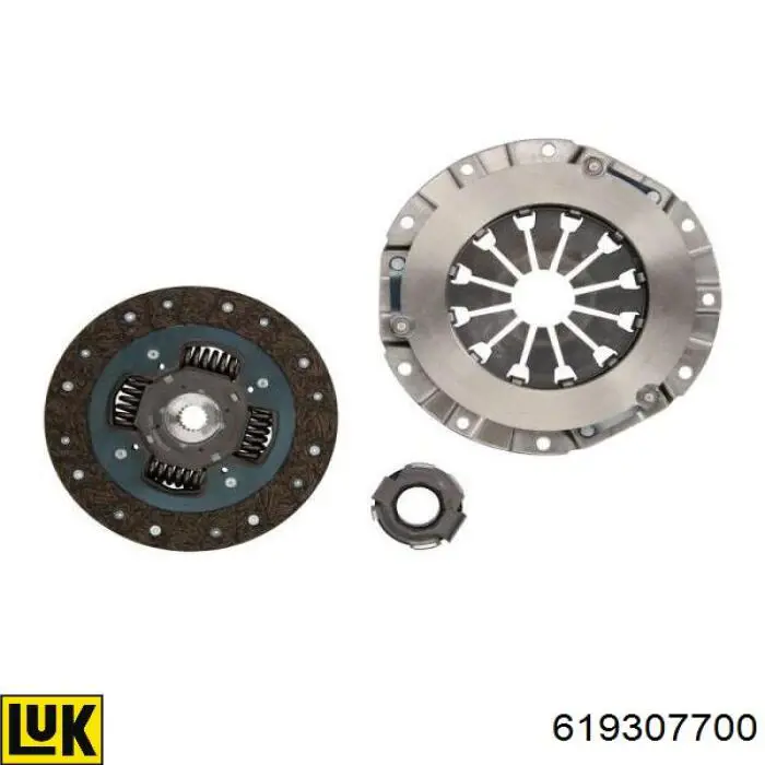 619307700 LUK Zestaw sprzęgła (3 części)