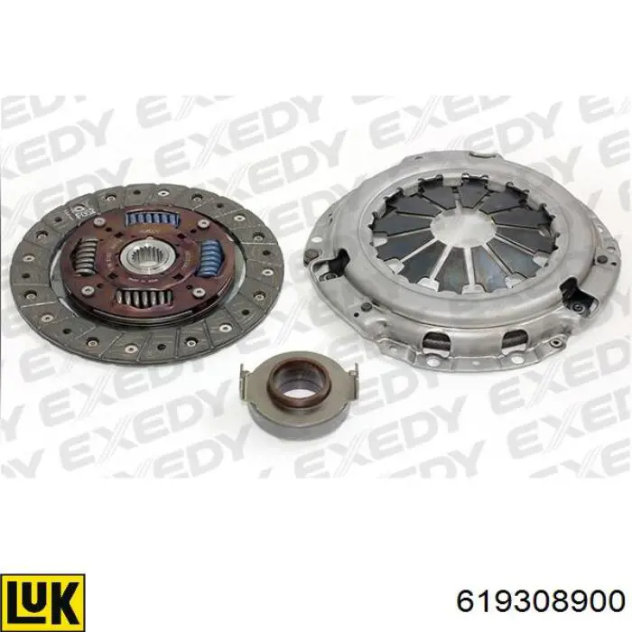 Do koszyka 619308900 LUK Zestaw sprzęgła (3 części)