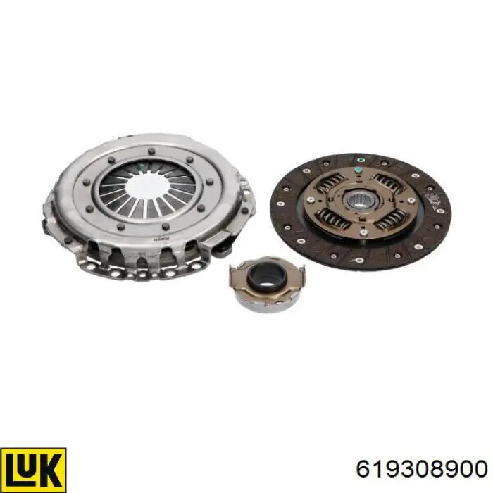 619308900 LUK Zestaw sprzęgła (3 części)