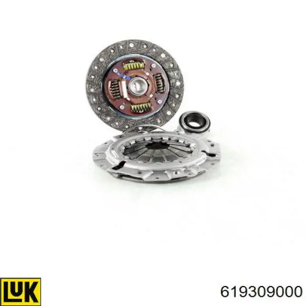 Zestaw sprzęgła (3 części) 619309000 LUK