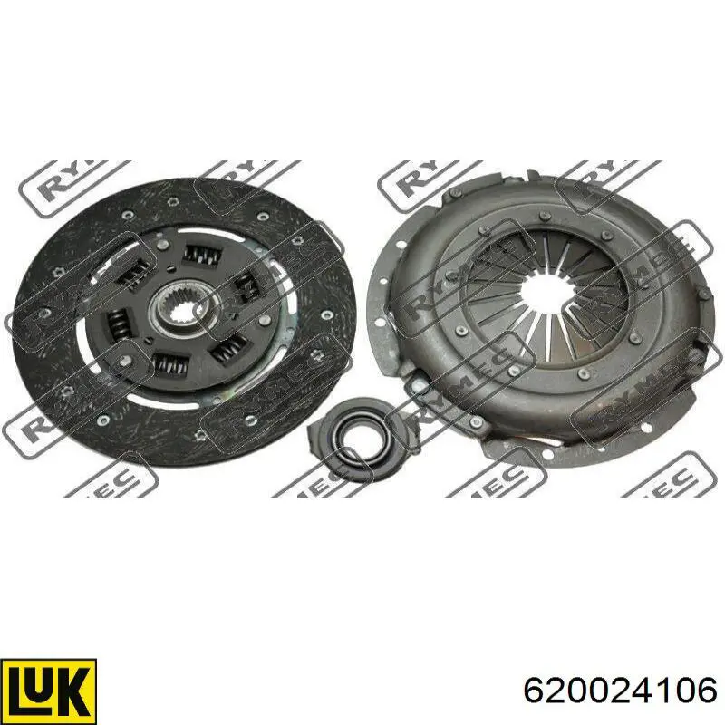 620024106 LUK Zestaw sprzęgła (3 części)