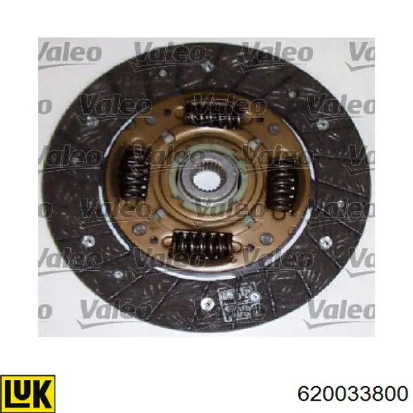 Zestaw sprzęgła (3 części) 620033800 LUK