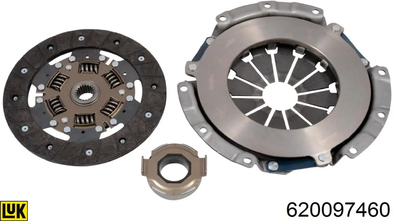 620097460 LUK Zestaw sprzęgła (3 części)