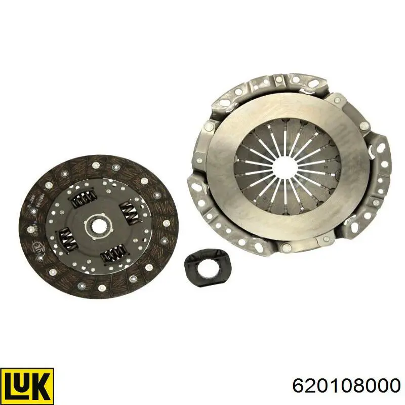 Zestaw sprzęgła (3 części) LUK 620108000 cena, od 86,99 USD