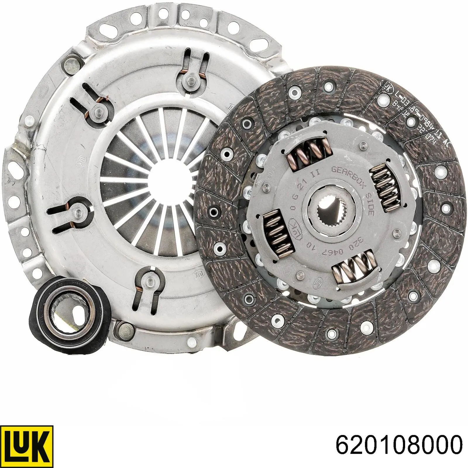 Zestaw sprzęgła (3 części) 620108000 LUK