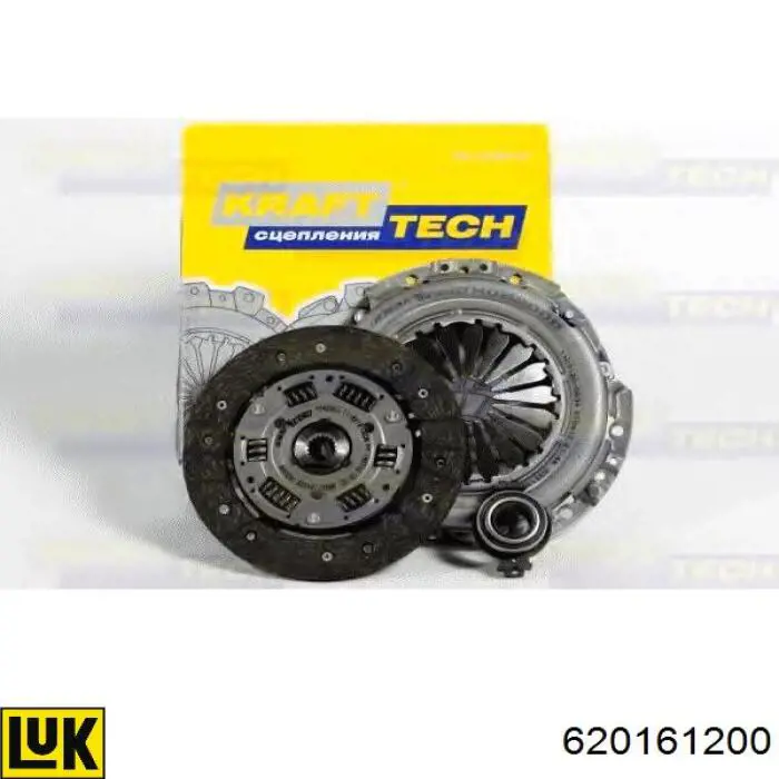 Zestaw sprzęgła (3 części) LUK 620161200 cena, od 107,19 USD